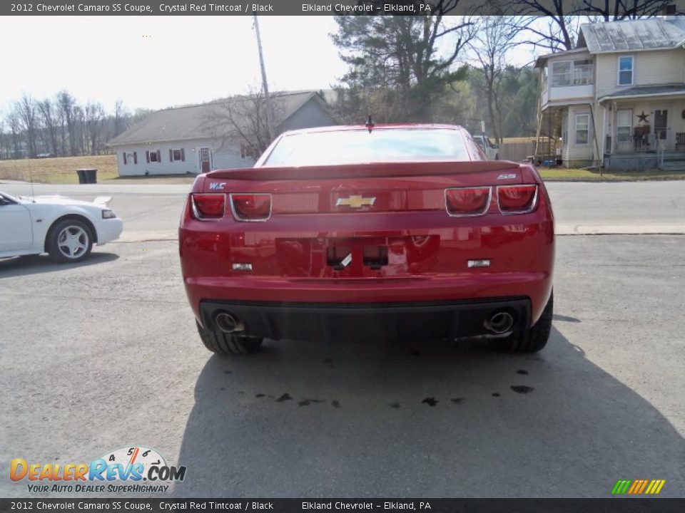 2012 Chevrolet Camaro SS Coupe Crystal Red Tintcoat / Black Photo #8