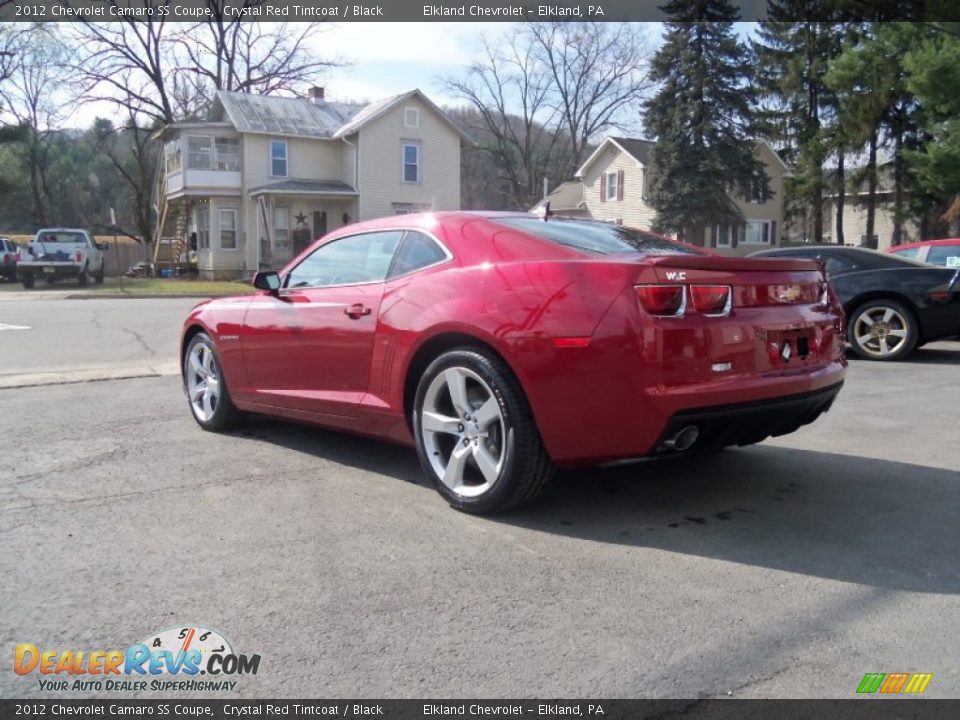 2012 Chevrolet Camaro SS Coupe Crystal Red Tintcoat / Black Photo #9