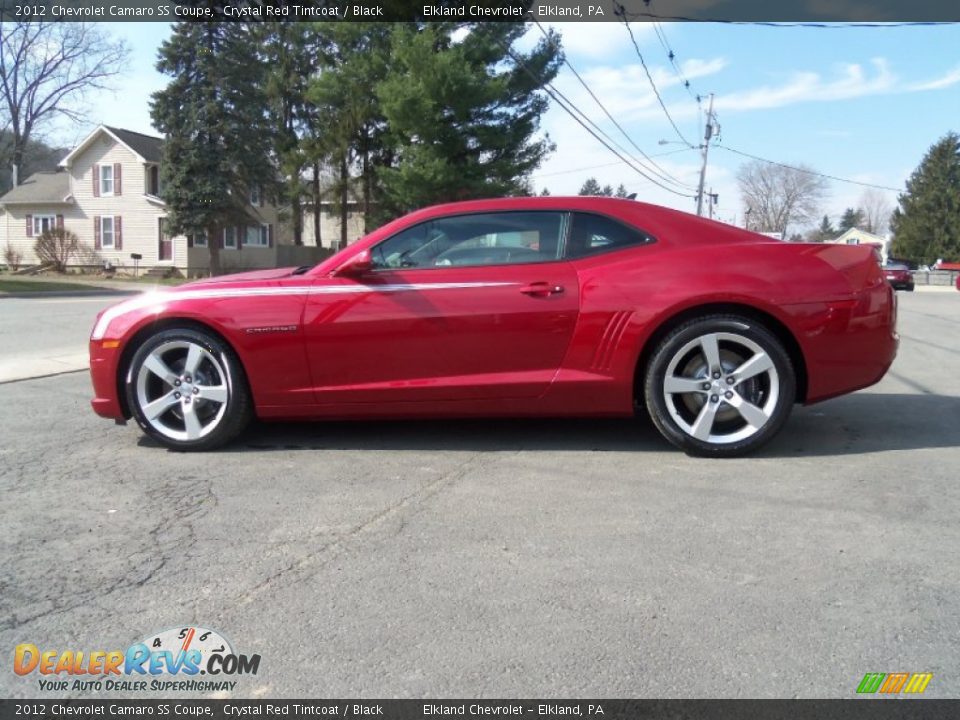 Crystal Red Tintcoat 2012 Chevrolet Camaro SS Coupe Photo #10