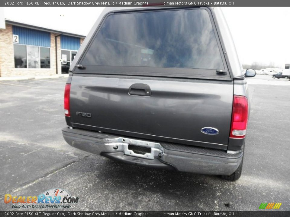 2002 Ford F150 XLT Regular Cab Dark Shadow Grey Metallic / Medium Graphite Photo #15