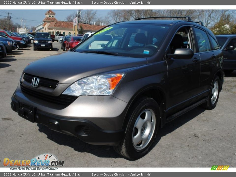 2009 Honda CR-V LX Urban Titanium Metallic / Black Photo #1