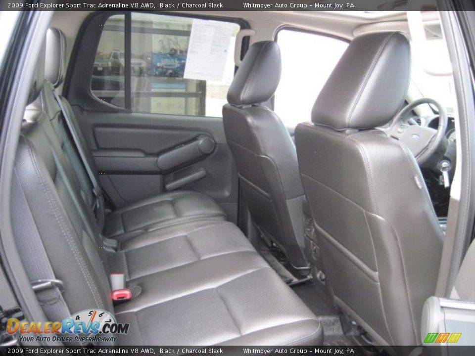 Rear Seat of 2009 Ford Explorer Sport Trac Adrenaline V8 AWD Photo #6
