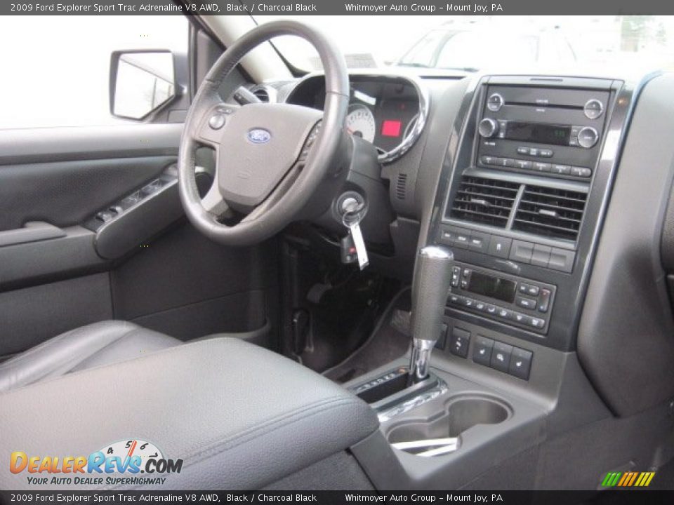 Dashboard of 2009 Ford Explorer Sport Trac Adrenaline V8 AWD Photo #7
