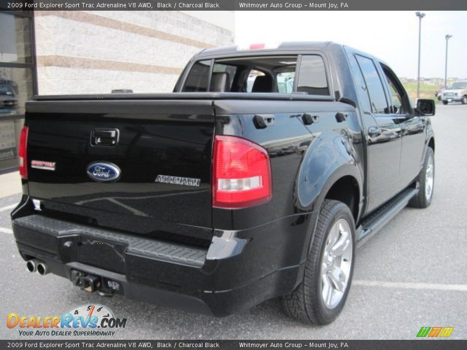 Black 2009 Ford Explorer Sport Trac Adrenaline V8 AWD Photo #8