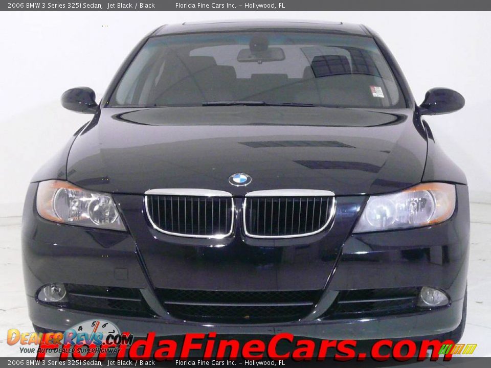 2006 BMW 3 Series 325i Sedan Jet Black / Black Photo #5
