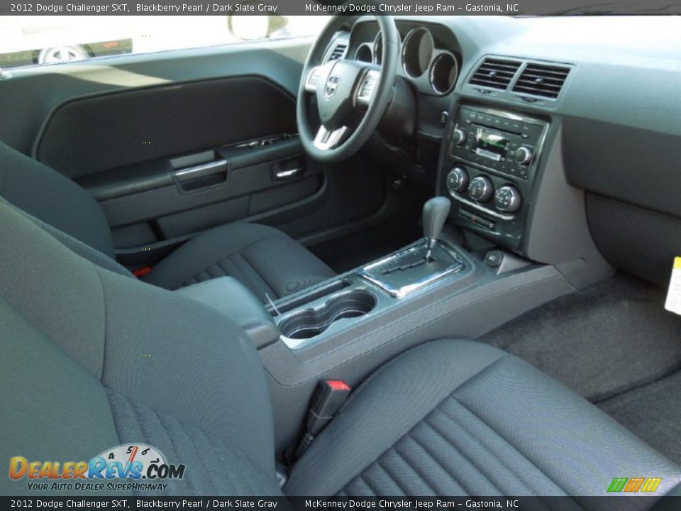 2012 Dodge Challenger SXT Blackberry Pearl / Dark Slate Gray Photo #19