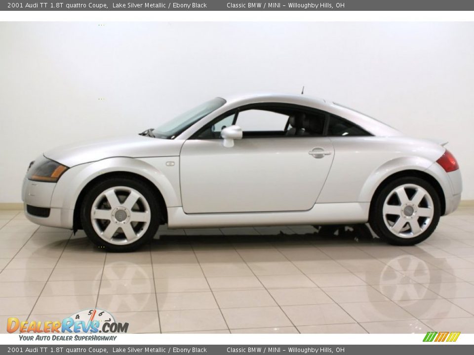 Lake Silver Metallic 2001 Audi TT 1.8T quattro Coupe Photo #4