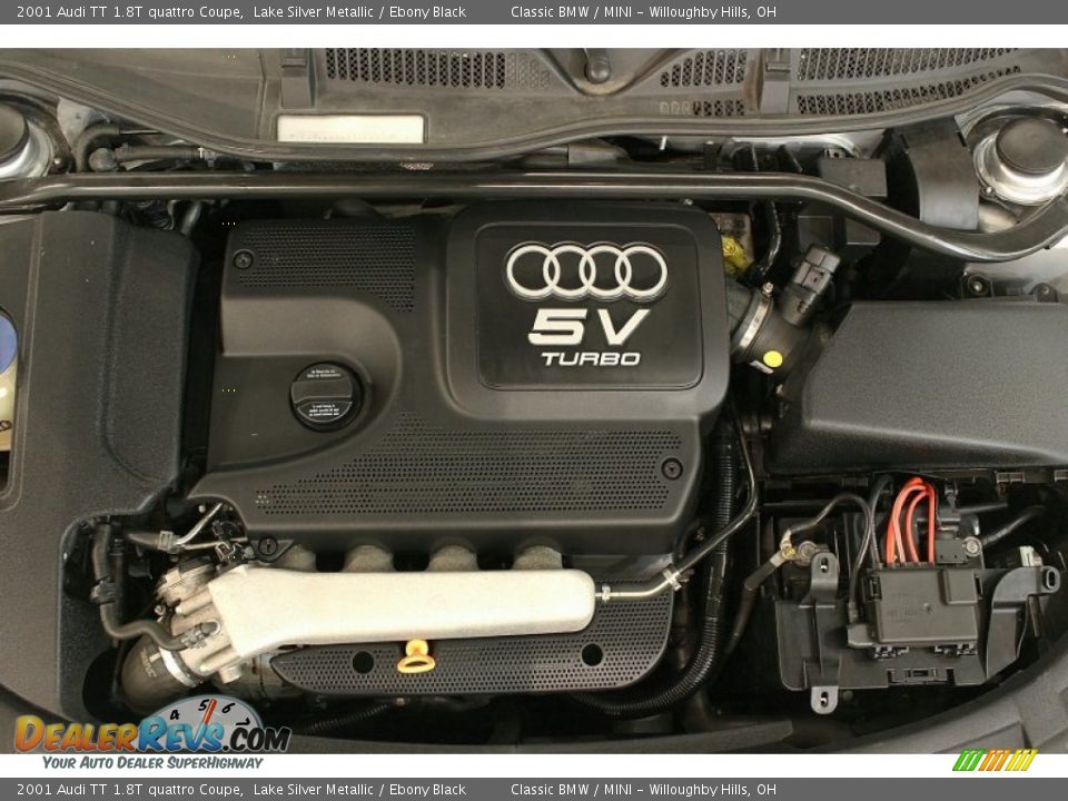 2001 Audi TT 1.8T quattro Coupe 1.8 Liter Turbocharged DOHC 20-Valve 4 Cylinder Engine Photo #23