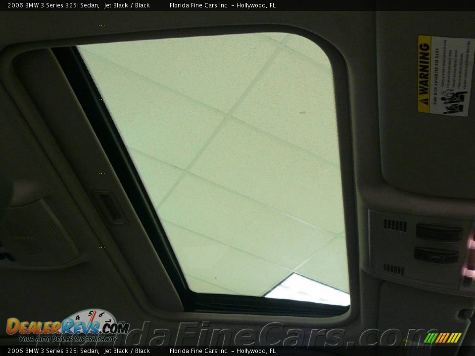 2006 BMW 3 Series 325i Sedan Jet Black / Black Photo #19
