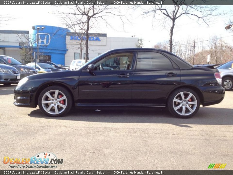 Obsidian Black Pearl 2007 Subaru Impreza WRX Sedan Photo #1