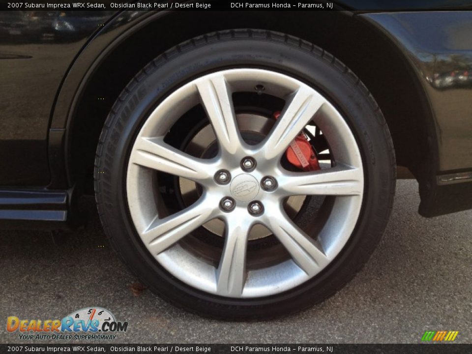 2007 Subaru Impreza WRX Sedan Wheel Photo #2