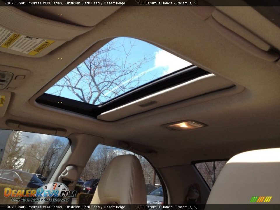 Sunroof of 2007 Subaru Impreza WRX Sedan Photo #22