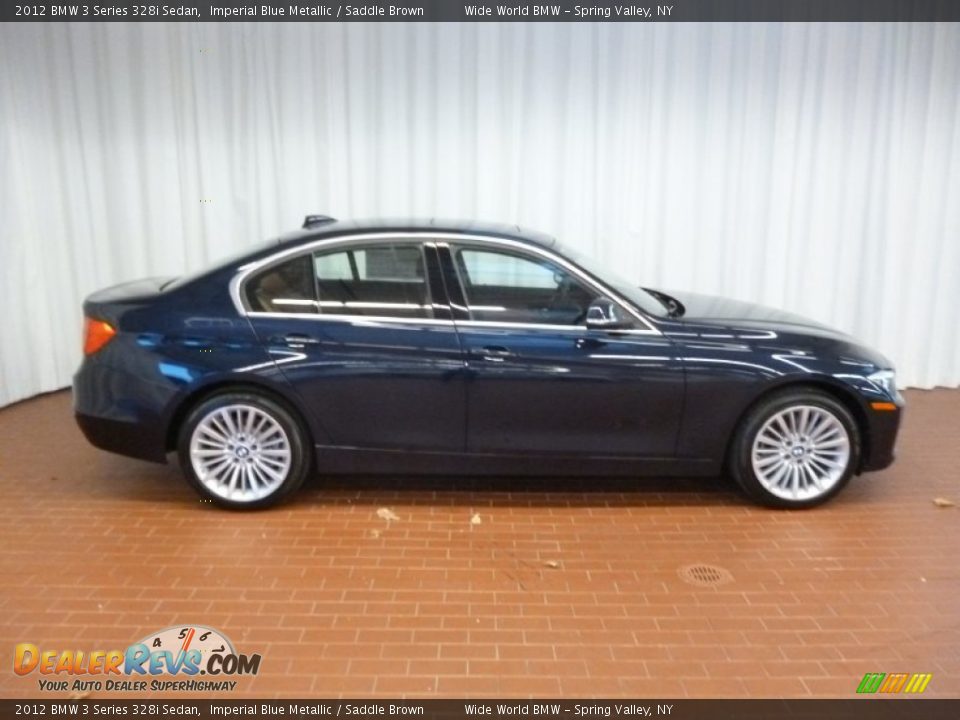 Imperial Blue Metallic 2012 BMW 3 Series 328i Sedan Photo #3