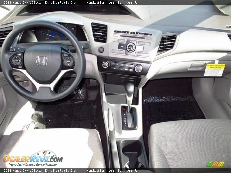 Dashboard of 2012 Honda Civic LX Sedan Photo #4