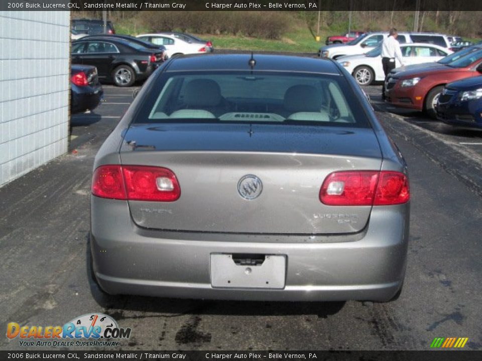 2006 Buick Lucerne CXL Sandstone Metallic / Titanium Gray Photo #7