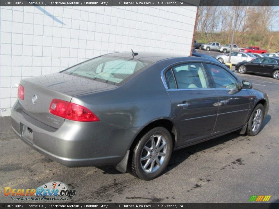 2006 Buick Lucerne CXL Sandstone Metallic / Titanium Gray Photo #8