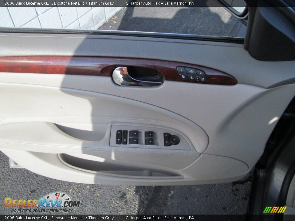 2006 Buick Lucerne CXL Sandstone Metallic / Titanium Gray Photo #10