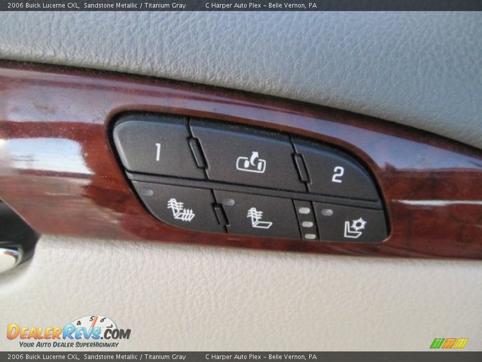 2006 Buick Lucerne CXL Sandstone Metallic / Titanium Gray Photo #11