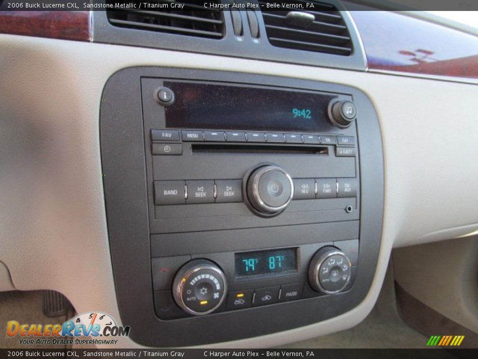 2006 Buick Lucerne CXL Sandstone Metallic / Titanium Gray Photo #13