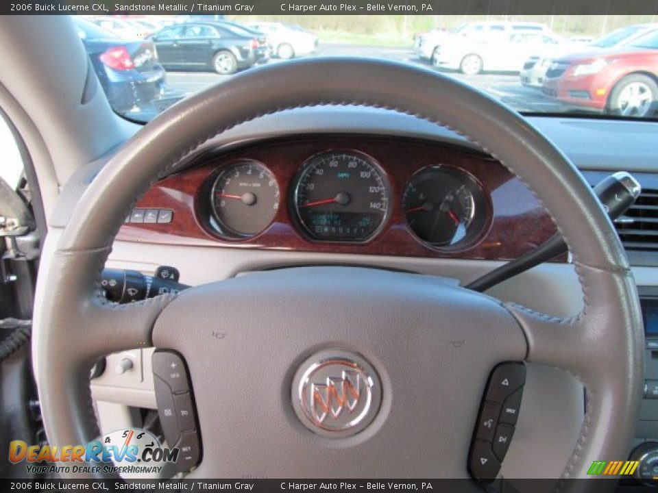 2006 Buick Lucerne CXL Sandstone Metallic / Titanium Gray Photo #15