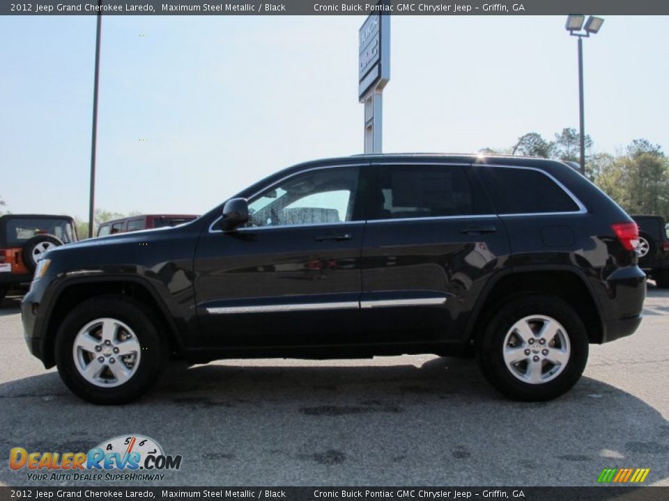 2012 Jeep Grand Cherokee Laredo Maximum Steel Metallic / Black Photo 4