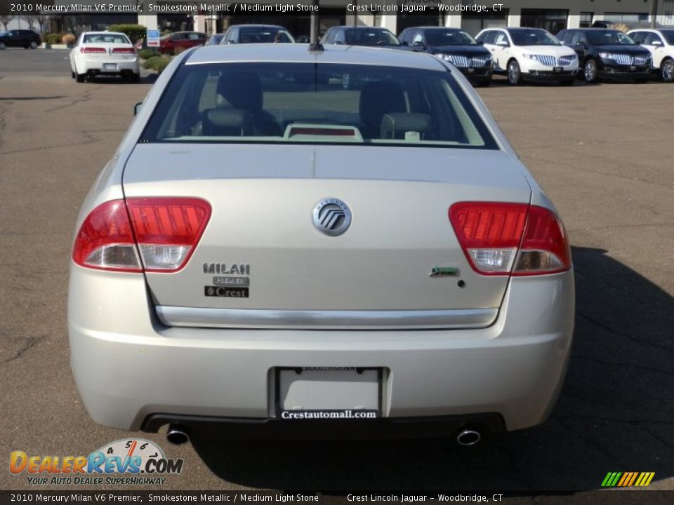 2010 Mercury Milan V6 Premier Smokestone Metallic / Medium Light Stone Photo #7