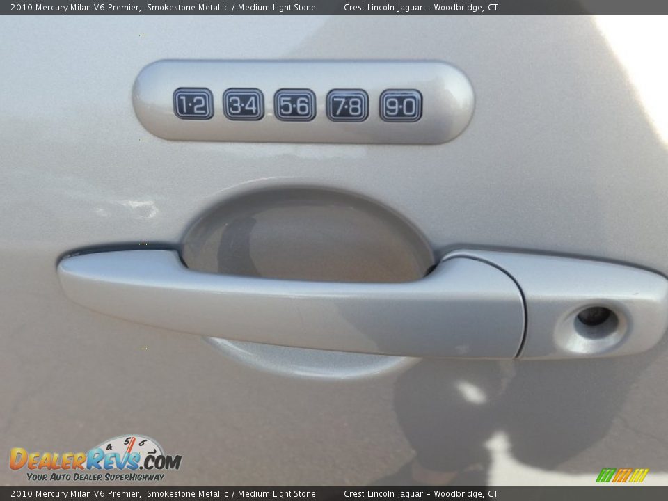 2010 Mercury Milan V6 Premier Smokestone Metallic / Medium Light Stone Photo #12
