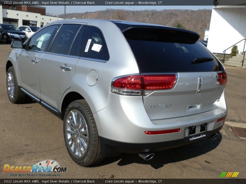 2012 Lincoln MKX AWD Ingot Silver Metallic / Charcoal Black Photo #5