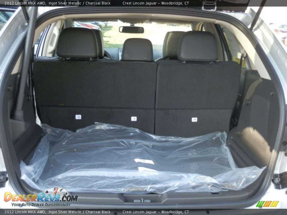 2012 Lincoln MKX AWD Ingot Silver Metallic / Charcoal Black Photo #8