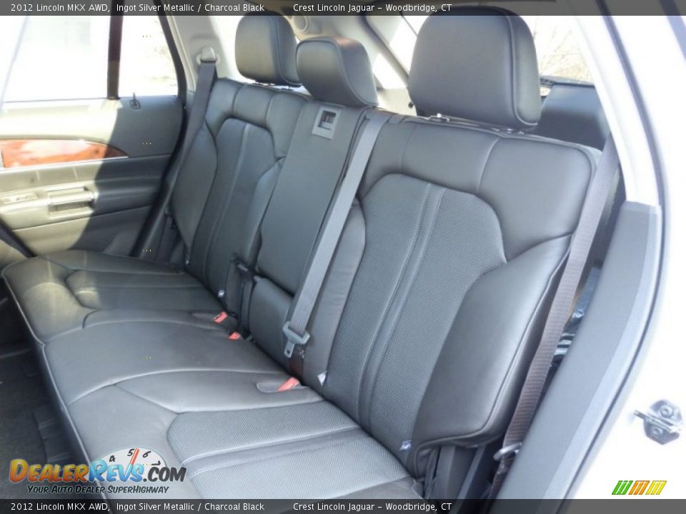 2012 Lincoln MKX AWD Ingot Silver Metallic / Charcoal Black Photo #10