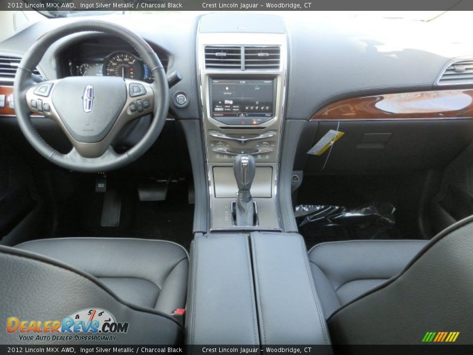 2012 Lincoln MKX AWD Ingot Silver Metallic / Charcoal Black Photo #11