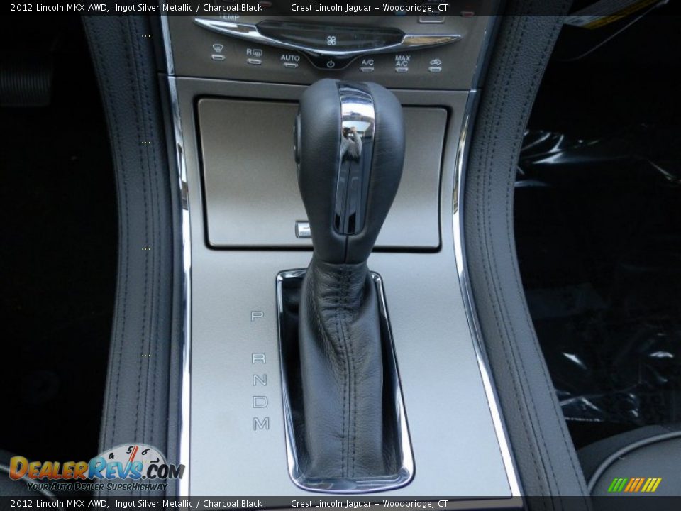 2012 Lincoln MKX AWD Ingot Silver Metallic / Charcoal Black Photo #15