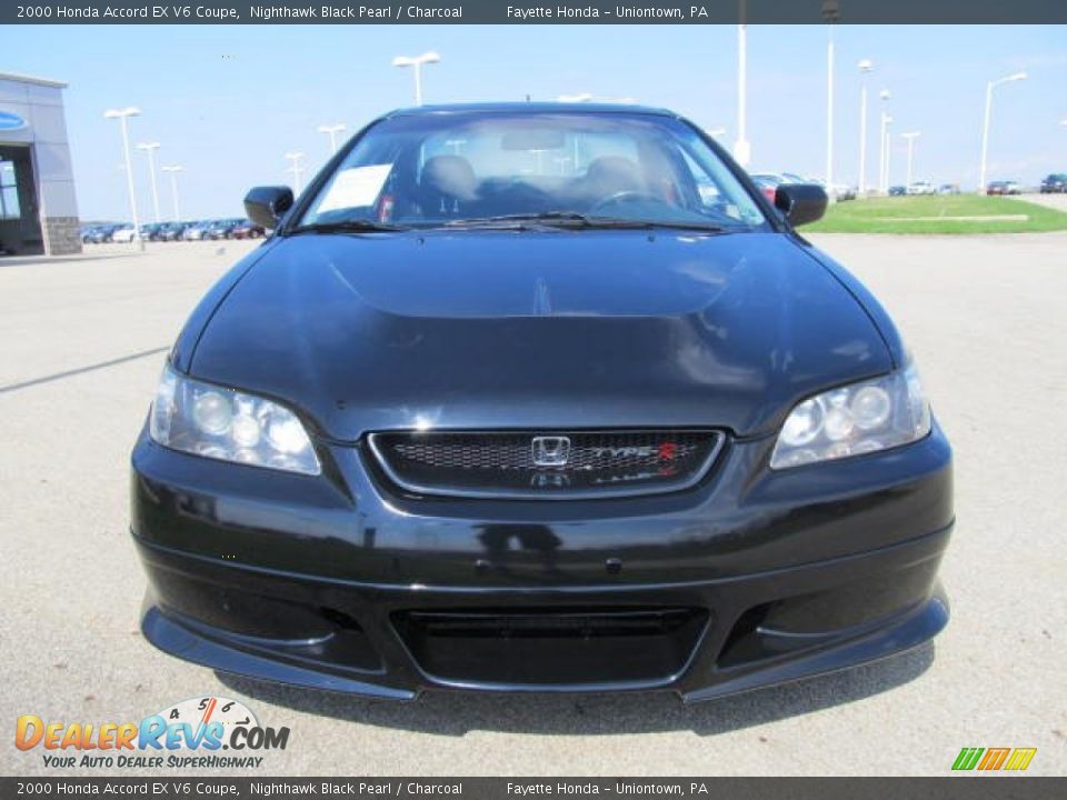 2000 Black honda accord coupe #4