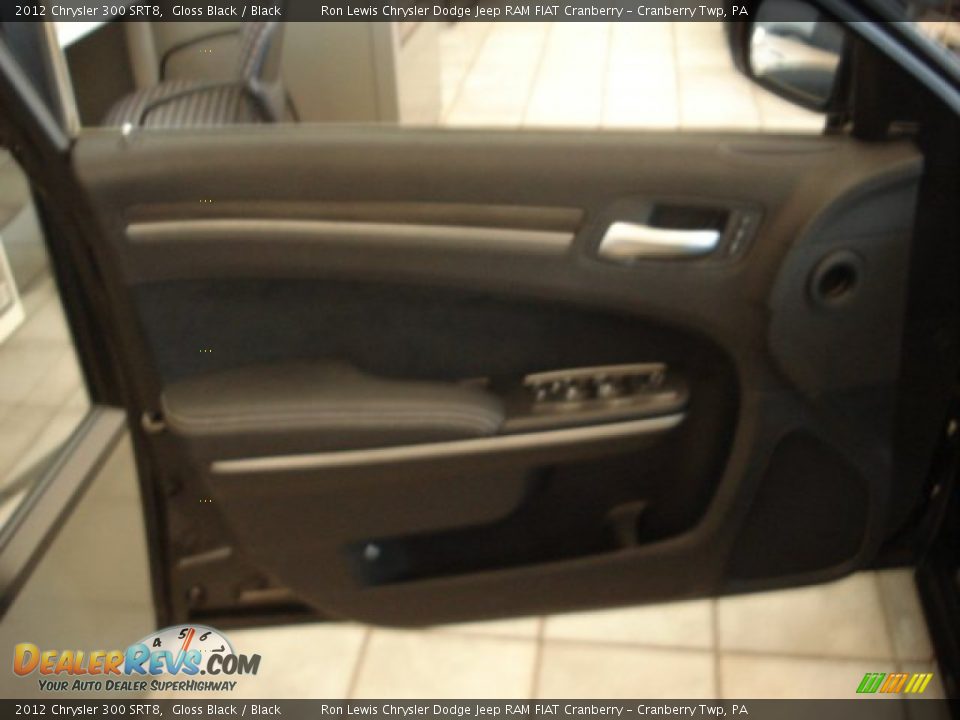 2012 Chrysler 300 SRT8 Gloss Black / Black Photo #14