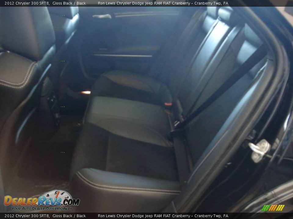 2012 Chrysler 300 SRT8 Gloss Black / Black Photo #15