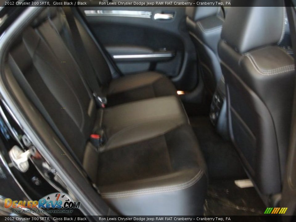 2012 Chrysler 300 SRT8 Gloss Black / Black Photo #17