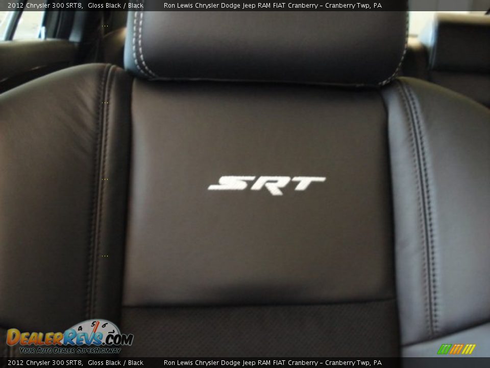 2012 Chrysler 300 SRT8 Gloss Black / Black Photo #19