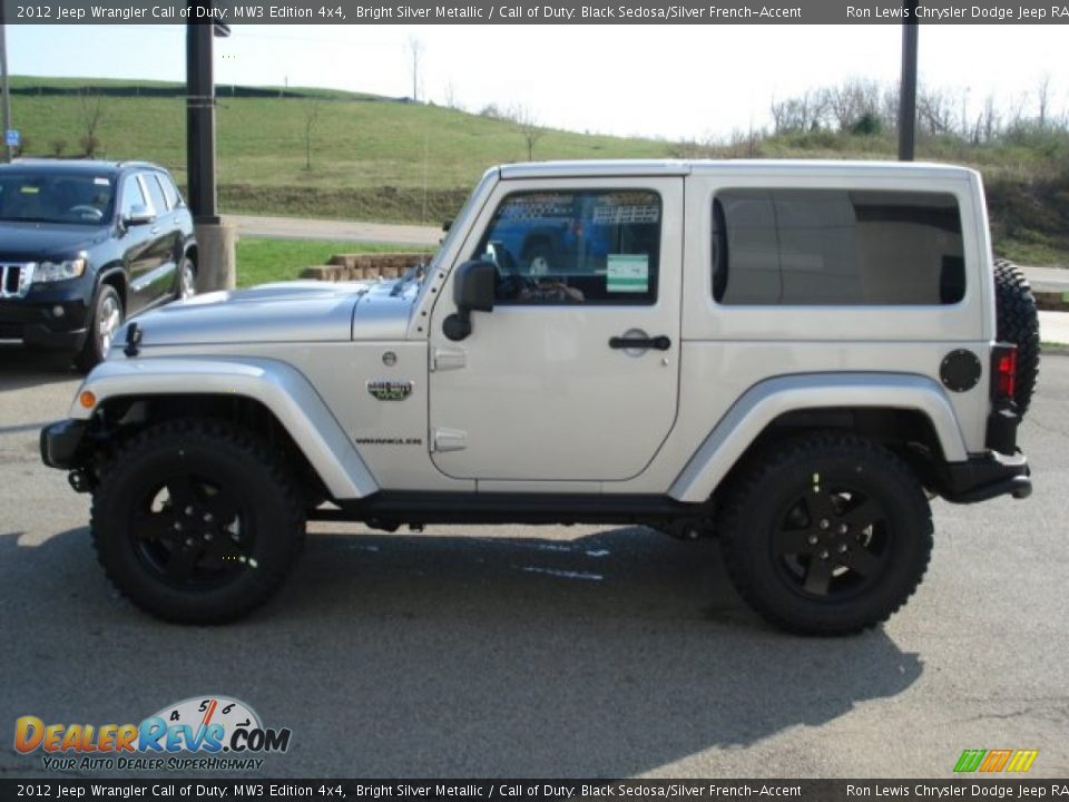 Bright Silver Metallic 2012 Jeep Wrangler Call of Duty: MW3 Edition 4x4 Photo #5