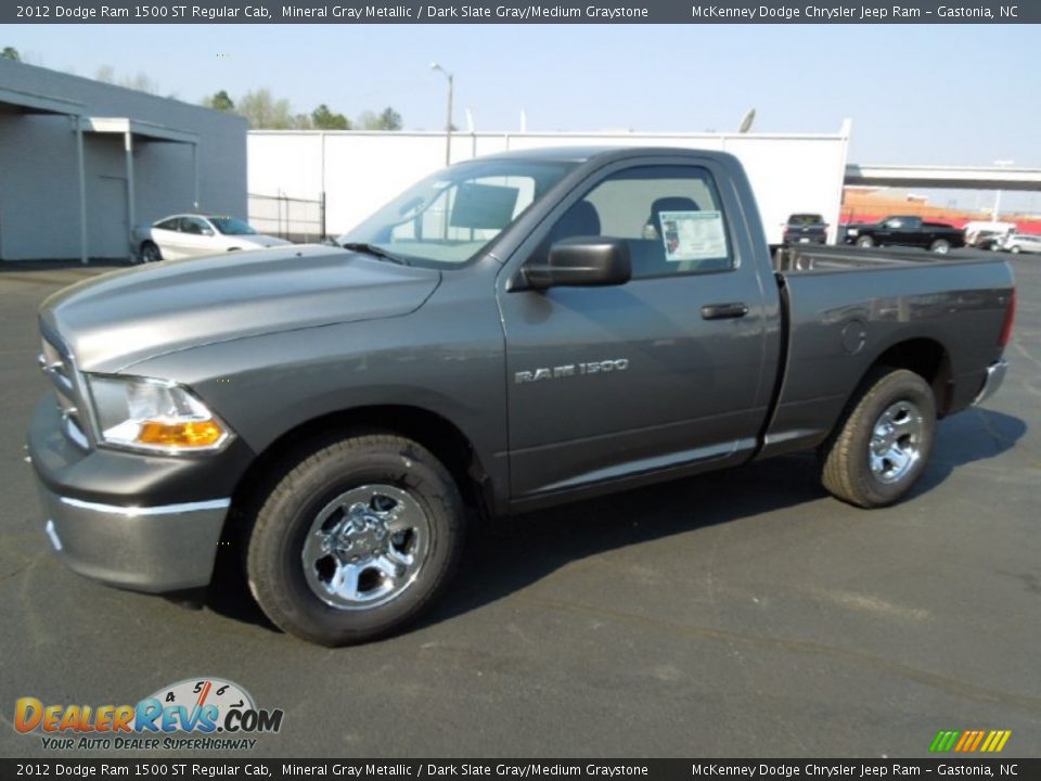2012 Dodge Ram 1500 ST Regular Cab Mineral Gray Metallic / Dark Slate Gray/Medium Graystone Photo #1