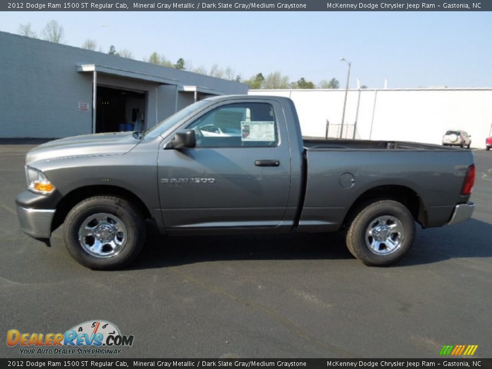 2012 Dodge Ram 1500 ST Regular Cab Mineral Gray Metallic / Dark Slate Gray/Medium Graystone Photo #4