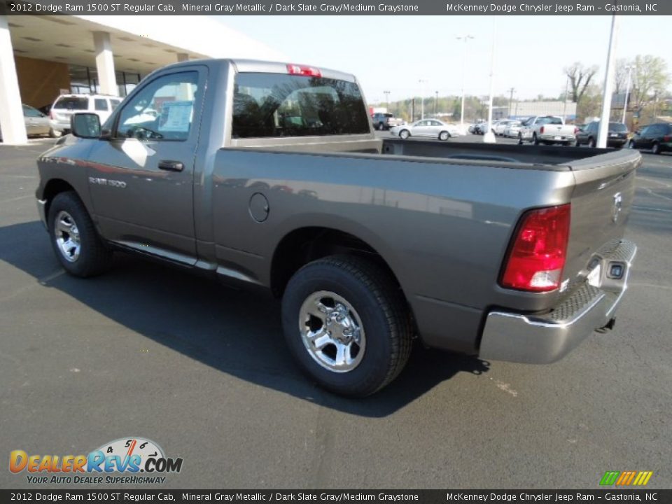2012 Dodge Ram 1500 ST Regular Cab Mineral Gray Metallic / Dark Slate Gray/Medium Graystone Photo #5