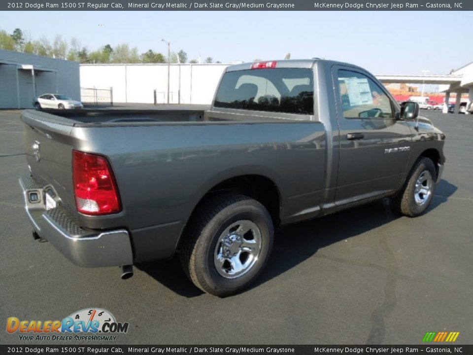 2012 Dodge Ram 1500 ST Regular Cab Mineral Gray Metallic / Dark Slate Gray/Medium Graystone Photo #6