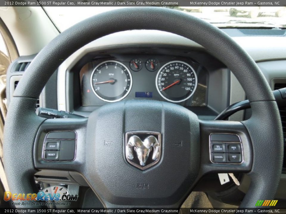 2012 Dodge Ram 1500 ST Regular Cab Mineral Gray Metallic / Dark Slate Gray/Medium Graystone Photo #12