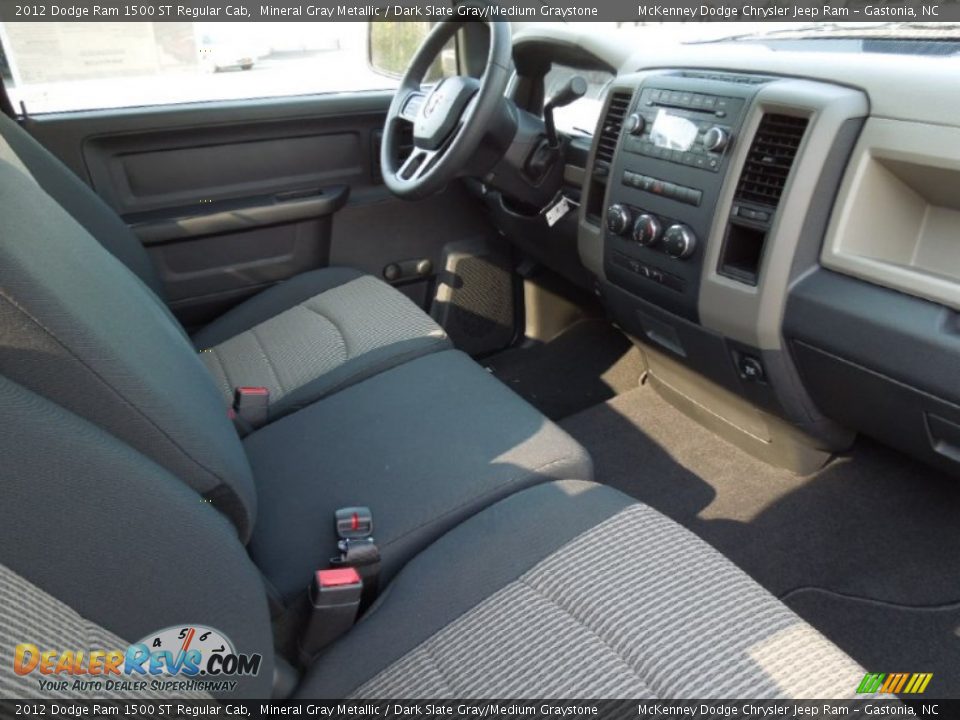 2012 Dodge Ram 1500 ST Regular Cab Mineral Gray Metallic / Dark Slate Gray/Medium Graystone Photo #18
