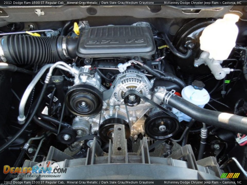 2012 Dodge Ram 1500 ST Regular Cab Mineral Gray Metallic / Dark Slate Gray/Medium Graystone Photo #21