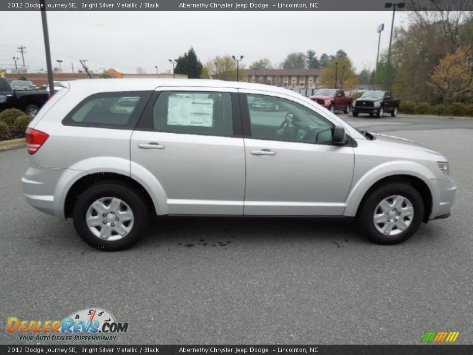 2012 Dodge Journey SE Bright Silver Metallic / Black Photo #5