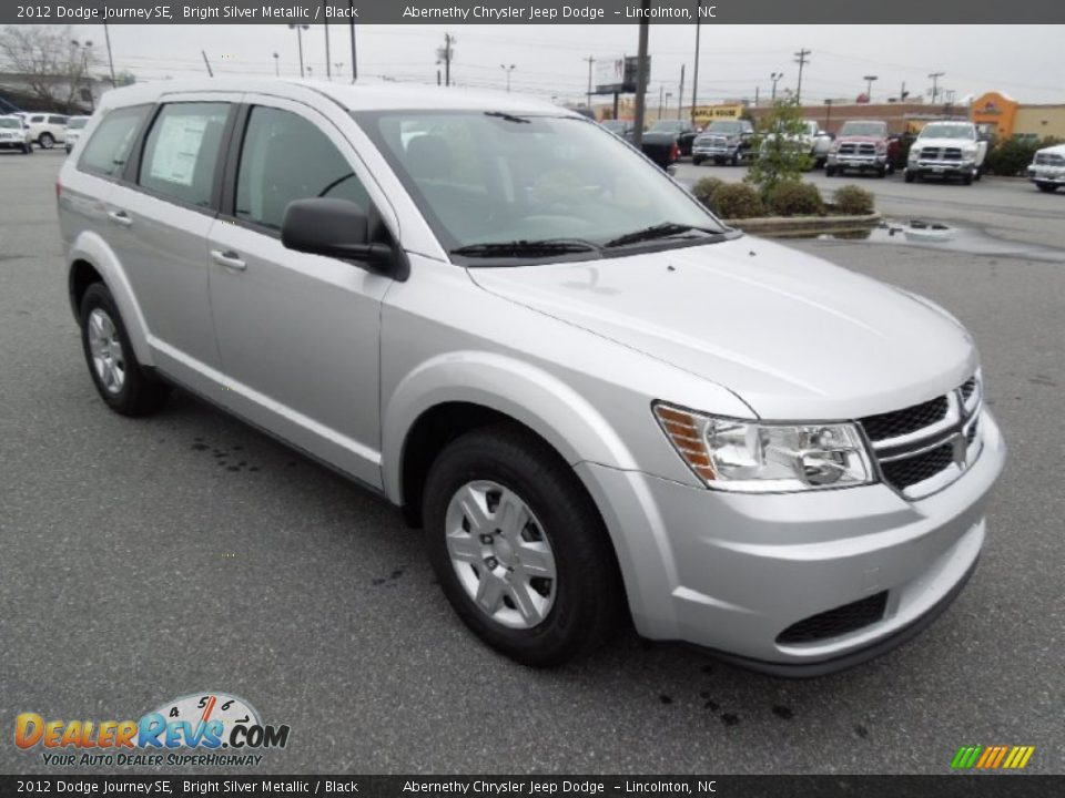 2012 Dodge Journey SE Bright Silver Metallic / Black Photo #6