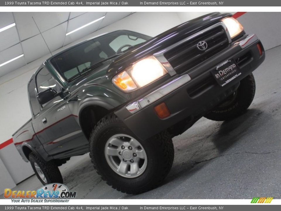 1999 Toyota Tacoma TRD Extended Cab 4x4 Imperial Jade Mica / Oak Photo #1