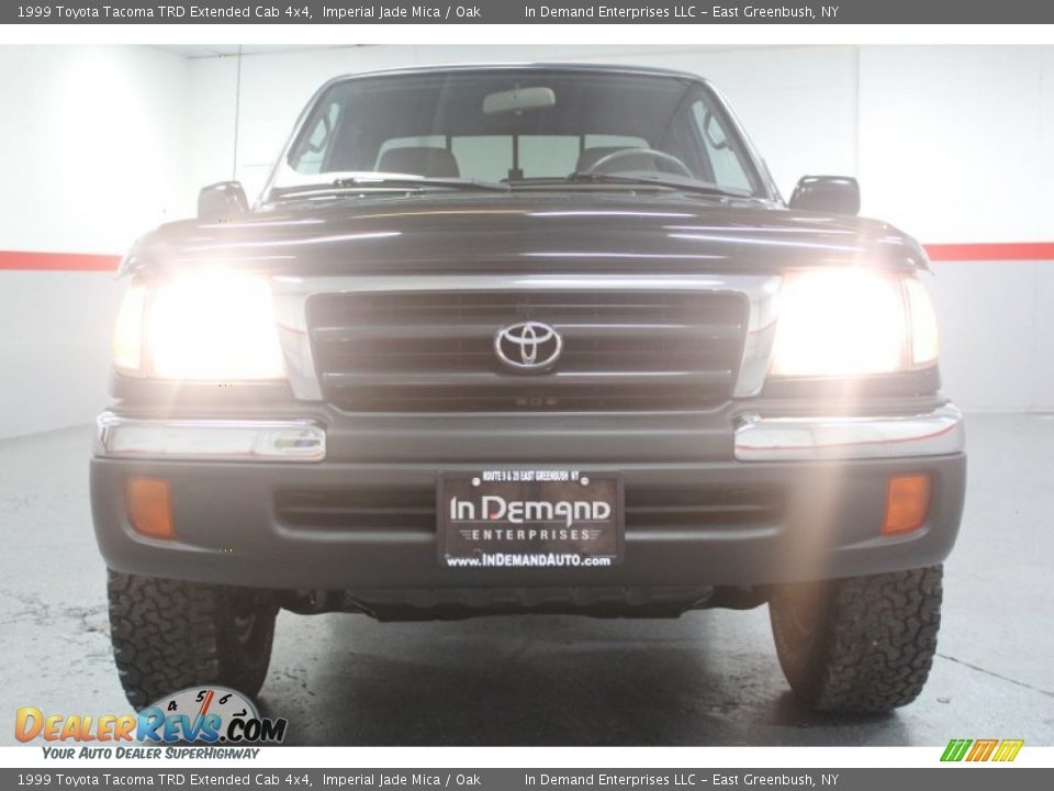 1999 Toyota Tacoma TRD Extended Cab 4x4 Imperial Jade Mica / Oak Photo #2