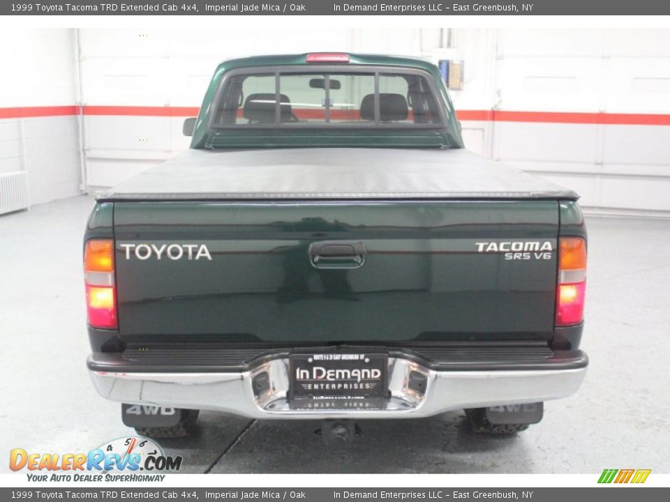 1999 Toyota Tacoma TRD Extended Cab 4x4 Imperial Jade Mica / Oak Photo #4